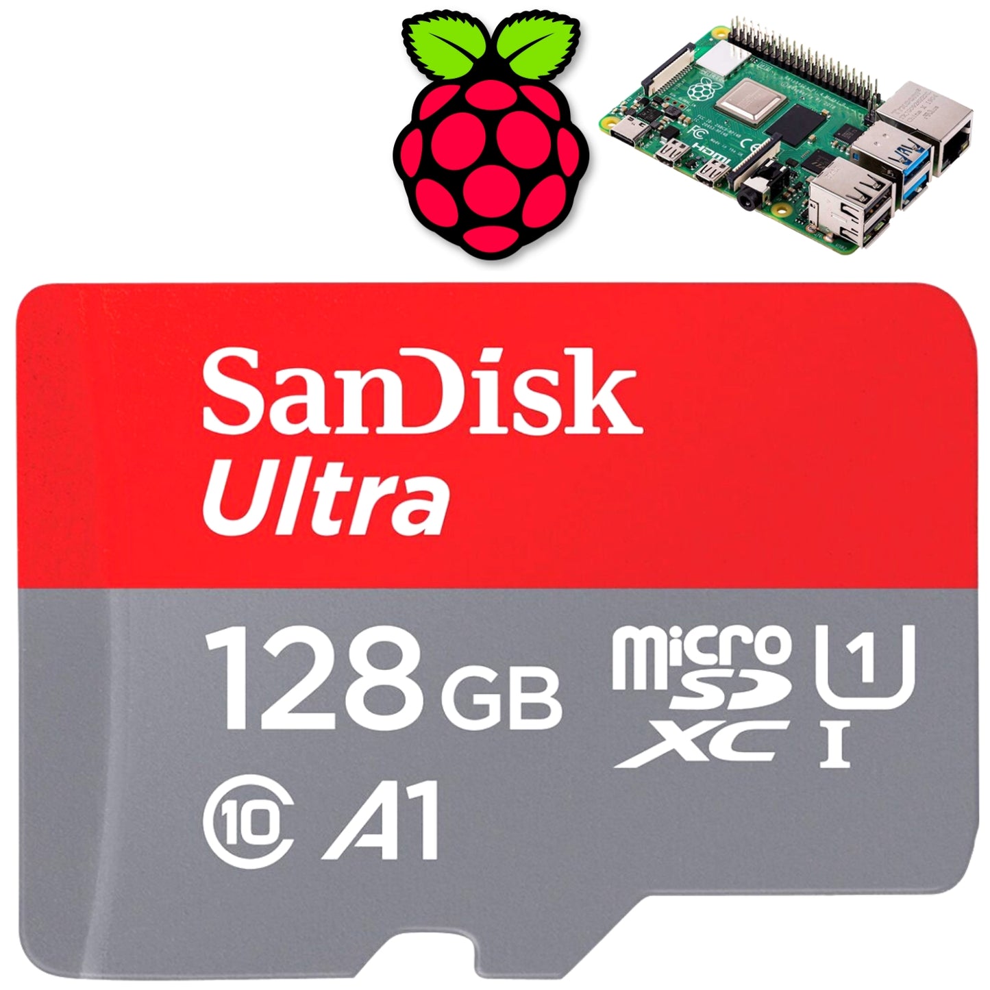 Pre-loaded MicroSD Card for Raspberry Pi Boards