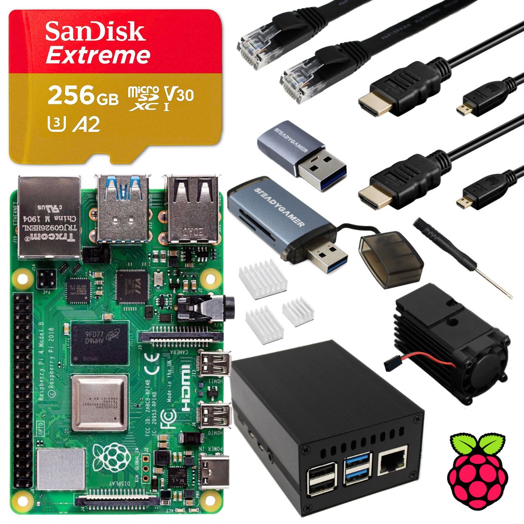 Raspberry Pi 4B Starter Kit + 電子工作KIT - PC周辺機器