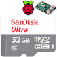 Pre-loaded MicroSD Card for Raspberry Pi Boards