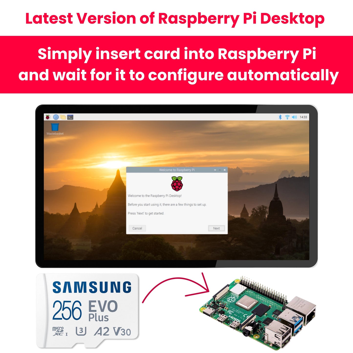 Pre-loaded MicroSD Card for Raspberry Pi Boards