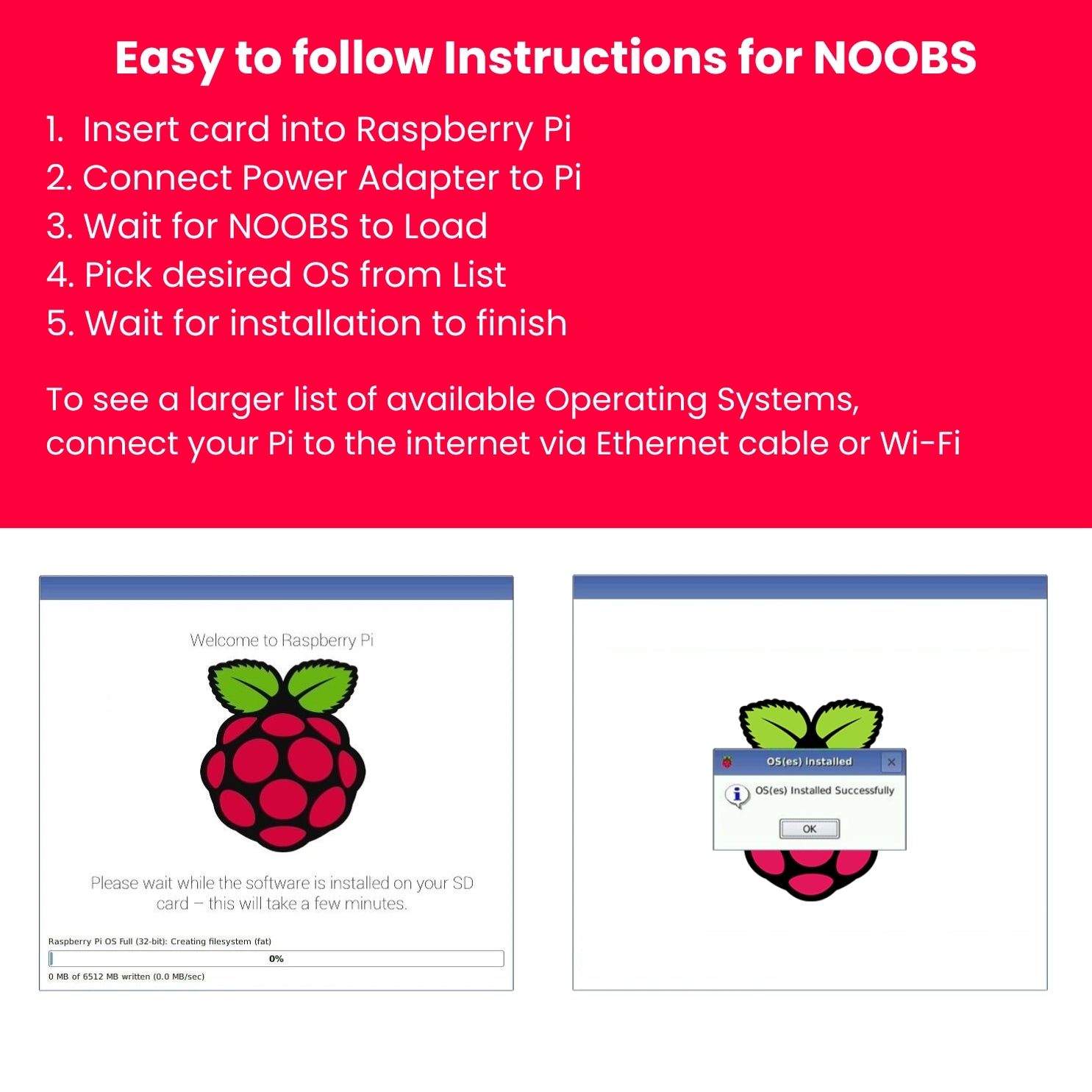 How To Install NOOBS Onto A Raspberry Pi (3B+/4) 