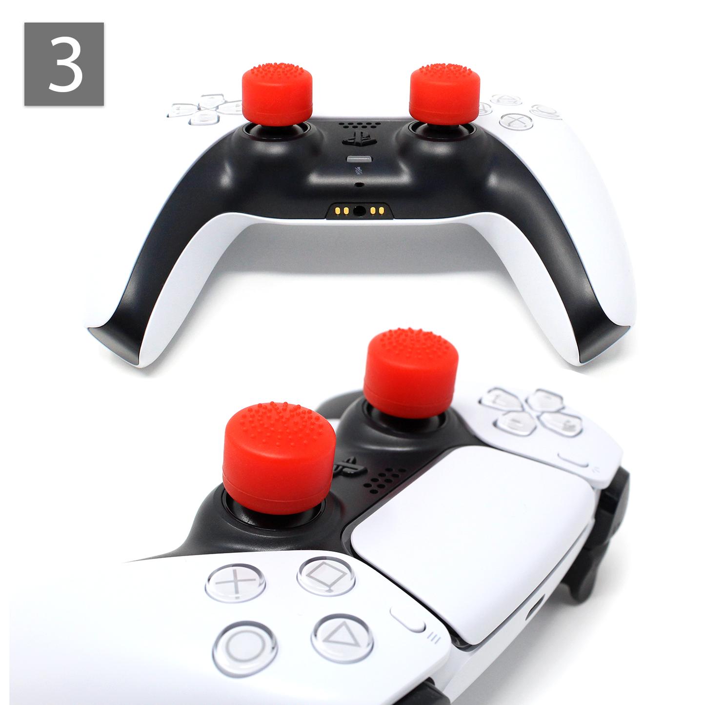 Thumb Grips for PlayStation 5 (PS5) - 8 Piece Set